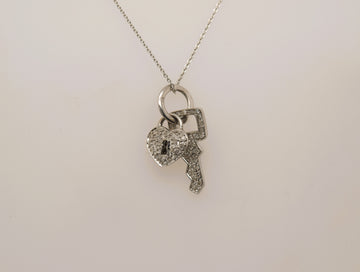 Heart and Key Necklace
